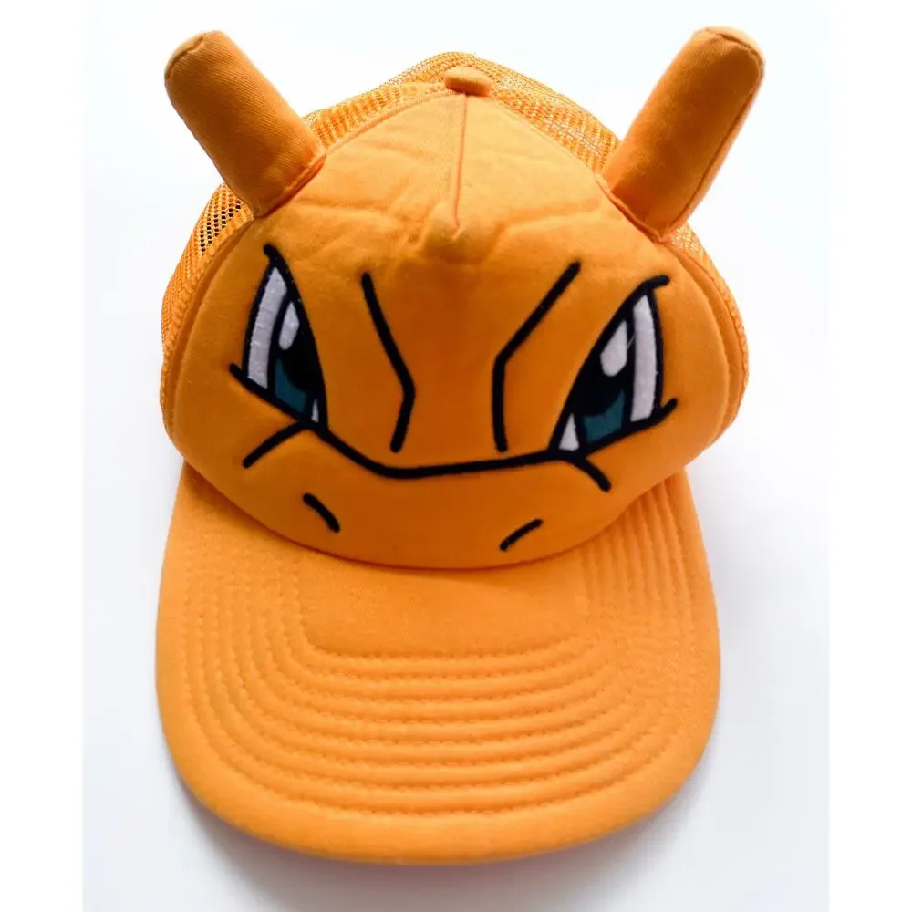 2013 Pokemon Charizard Snapback Yellow Hat Age 14+